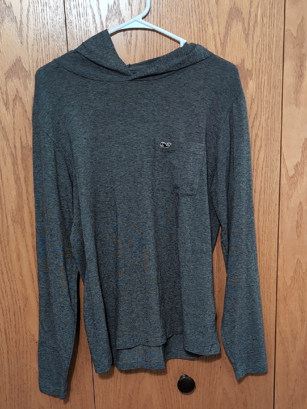 Vineyard Vines Charcoal Gray  Edgartown Long sleeve T-shirt Hoodie